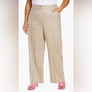 River Island Plus Tan Trousers